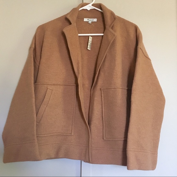Madewell Lisbon Jacket Chore Kimono Coat Camel Tan - Picture 4 of 14